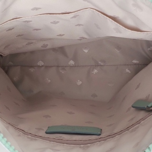 Kate Spade Jae Degrade Ombre Fiji Green Flat Crossbody - Picture 4 of 10